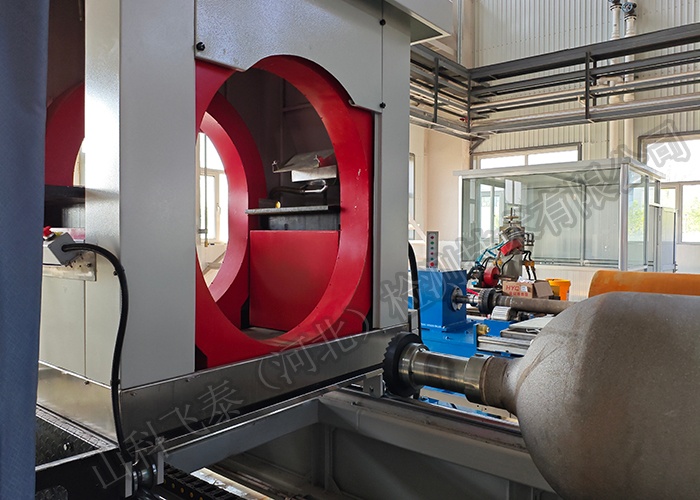 大容積氣瓶磁粉自動(dòng)探傷機(jī)